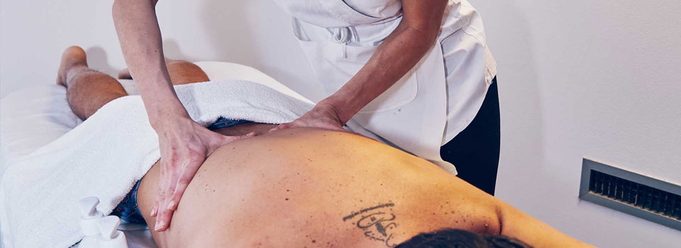Massaggio fisioterapia