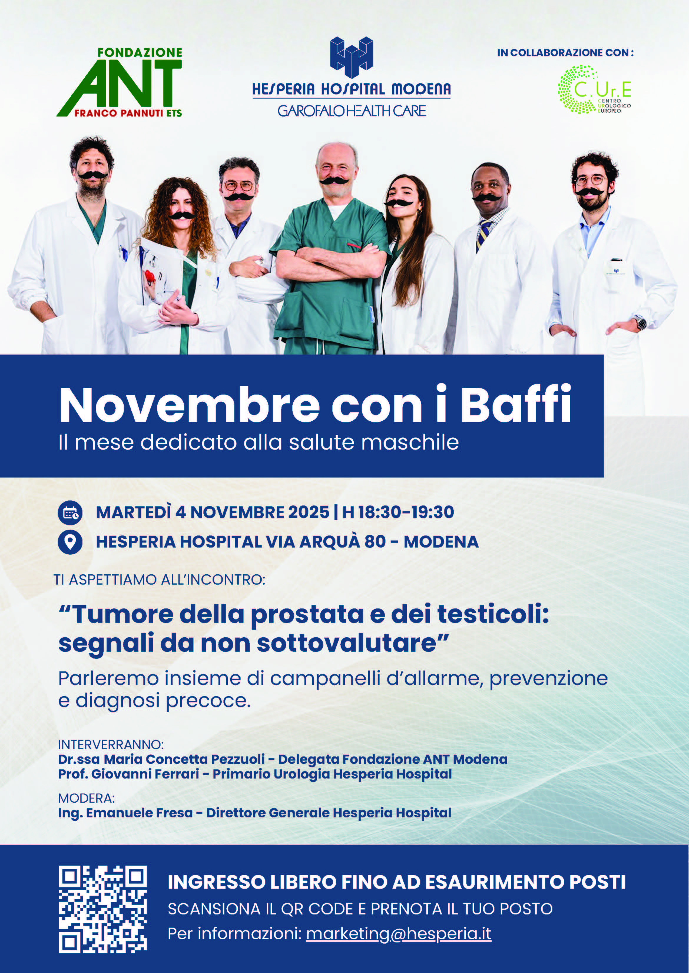 Locandina evento Novembre con i Baffi