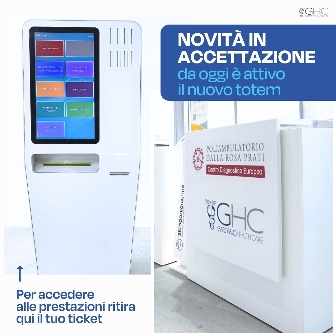 Accettazione: nuova modalità di accesso