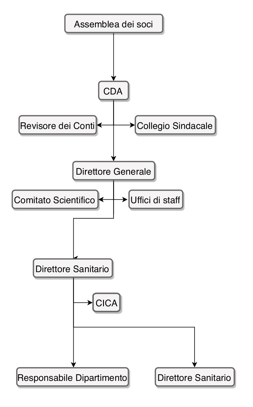 Funzionigramma European Hospital
