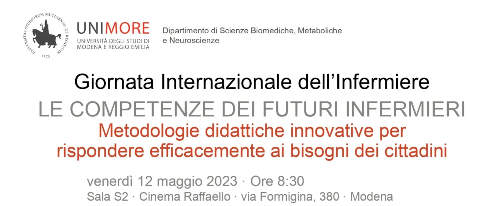 Giornata internazionale dell’infermiere