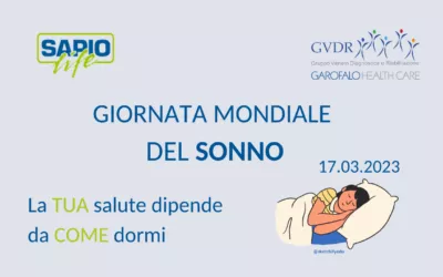 17 Marzo 2023 – Giornata mondiale del Sonno 