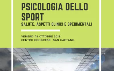 Gli specialisti del Gvdr al congresso “Psicologia dello Sport” 