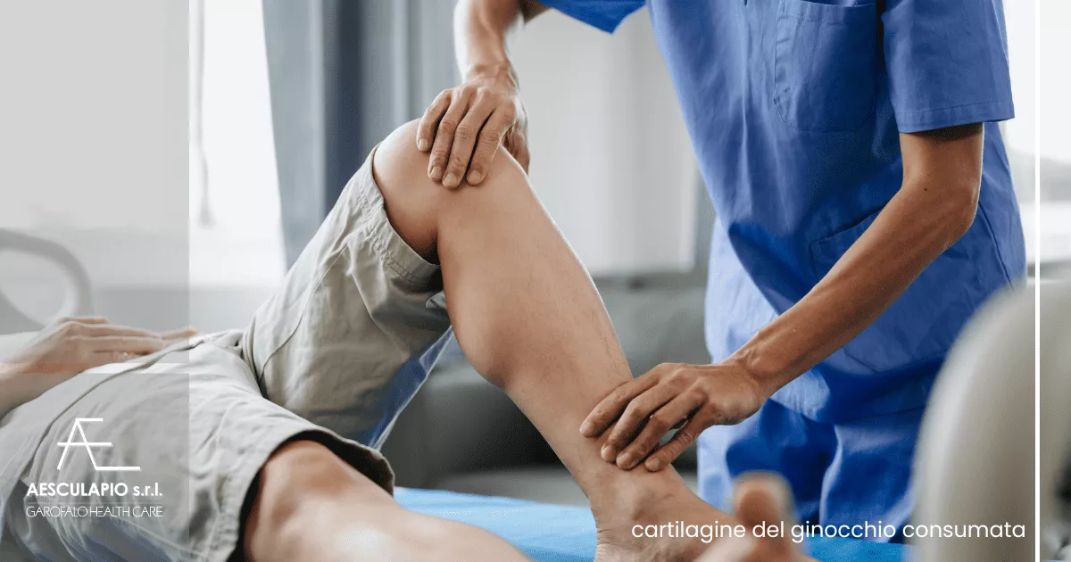 Cartilagine del ginocchio consumata: cause, sintomi e trattamenti