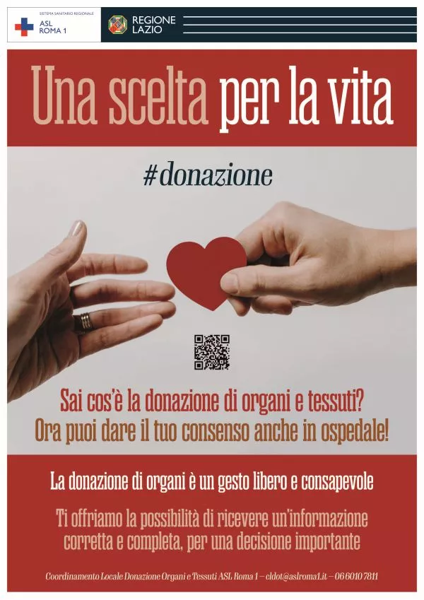 Hospice Sant’Antonio da Padova ha aderito ad una procedura per il reperimento, donazione e prelievo di tessuto corneale a scopo di trapianto