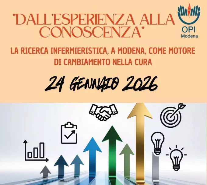 “Dall’esperienza alla conoscenza”: il primo Congresso OPI di Modena sulla ricerca infermieristica